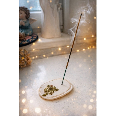 Rankų darbo smilkalinė "Gėlytė "