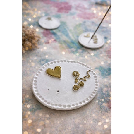 Rankų darbo smilkalai "Širdelė "