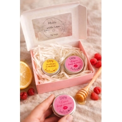 Lūpų balzamų kompletukas pavasariui